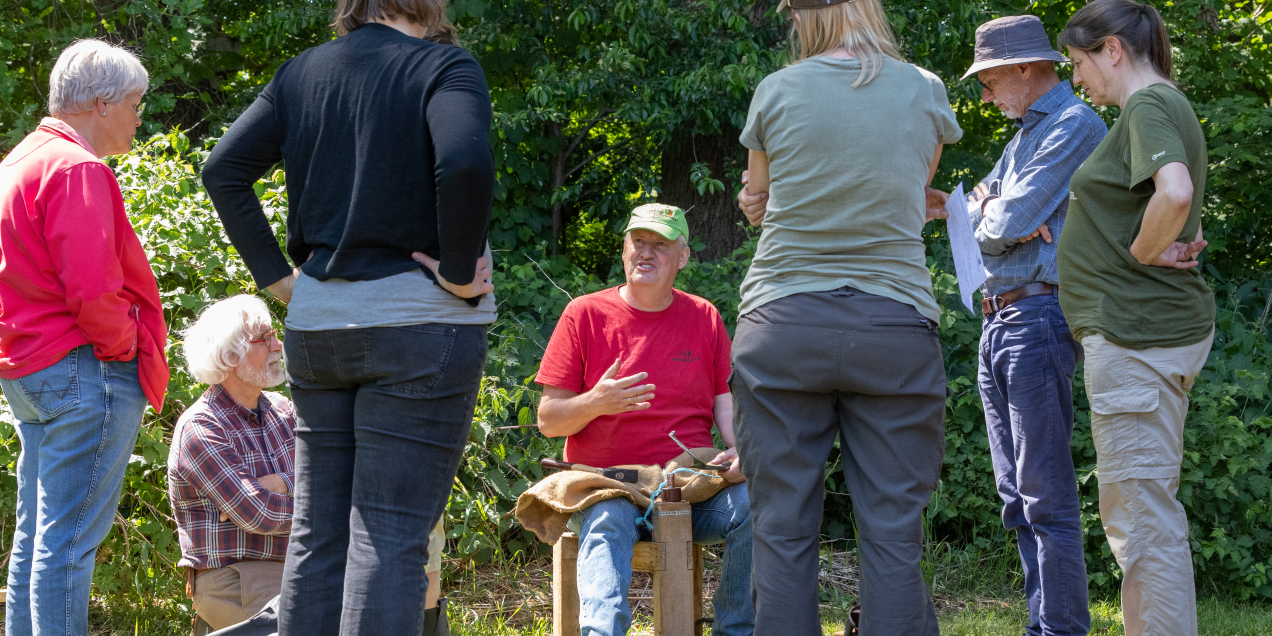 Cursus maaien met de zeis