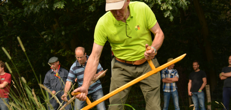 Maaien met de zeis